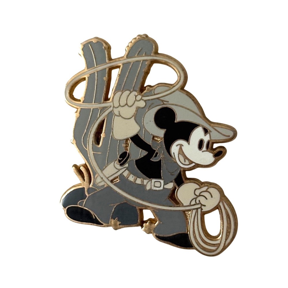 Mickey & Lasso Authentic Disney Pin